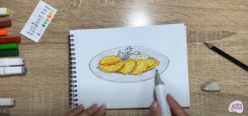 Рисуем Драники