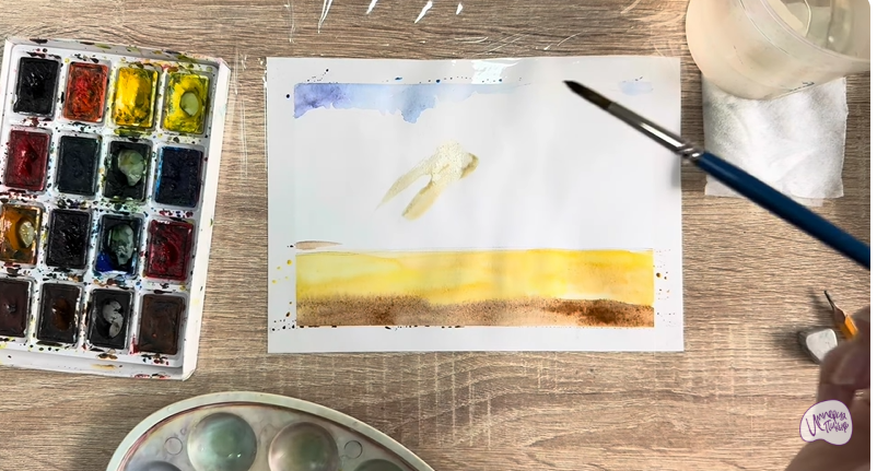 Рисуем Песчаная буря