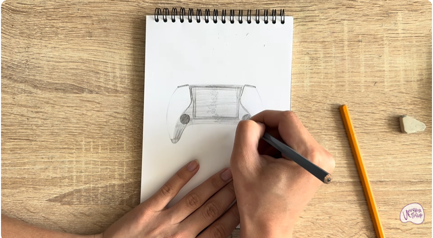 Рисуем Игровая консоль
