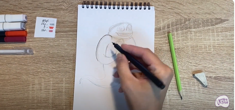Рисуем Арчи из "Царевны"