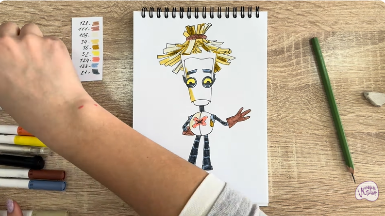 Рисуем Баквит из "Герои Энвелла"