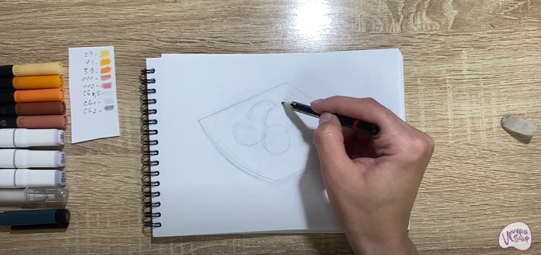 Рисуем Сырные шарики