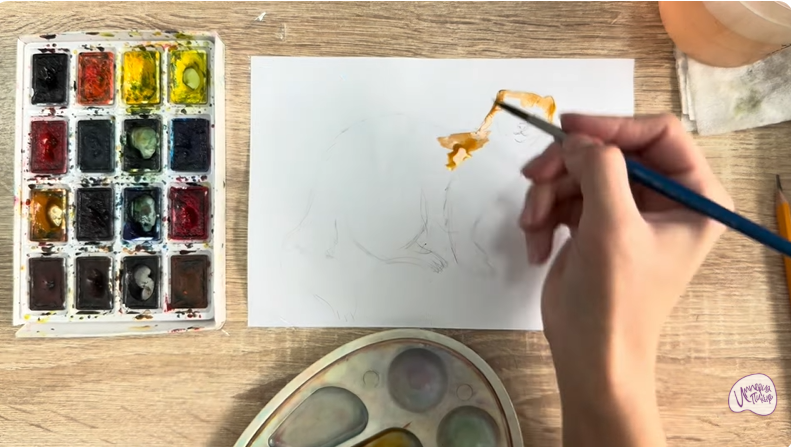 Рисуем Колонок