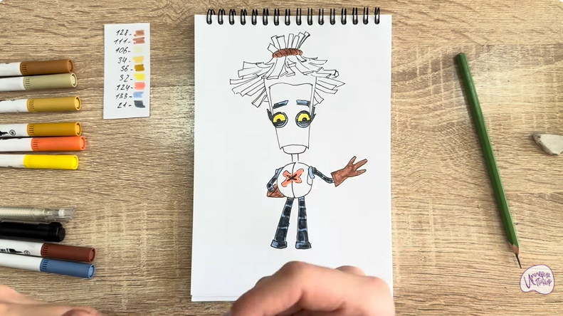 Рисуем Баквит из "Герои Энвелла"