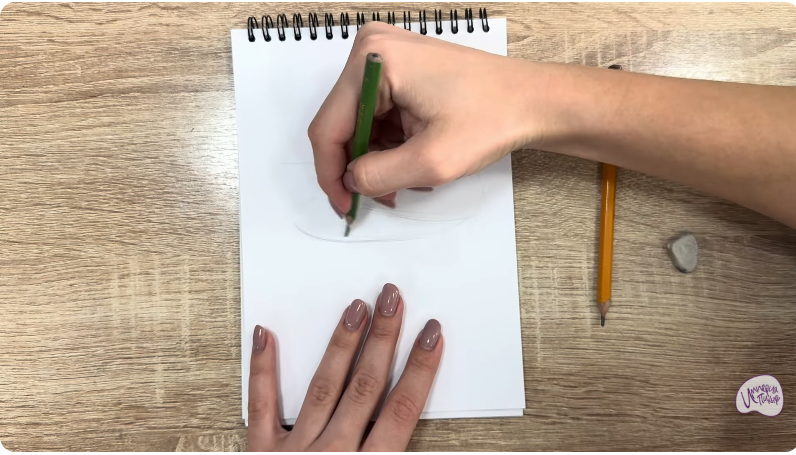 Рисуем Застежка-шнур