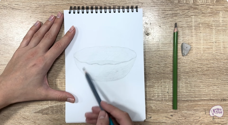 Рисуем Салатник