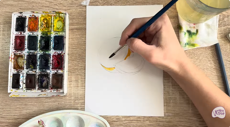 Рисуем Грейпфрут