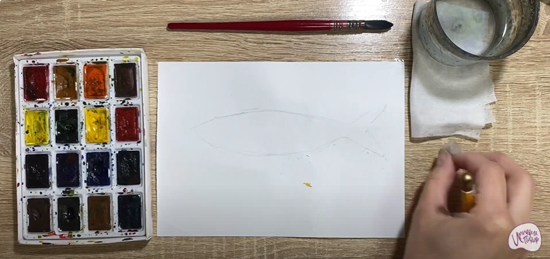 Рисуем Тюлька