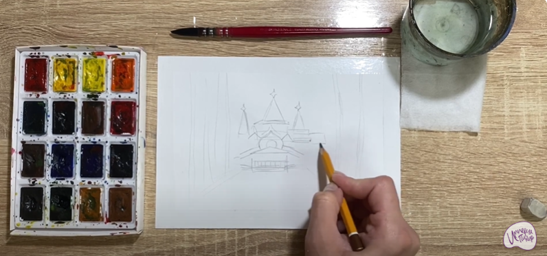 Рисуем Великий Устюг