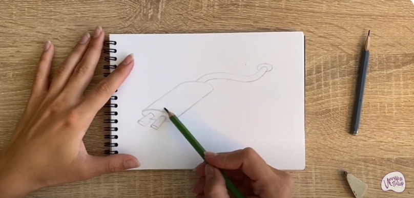 Рисуем Глушитель