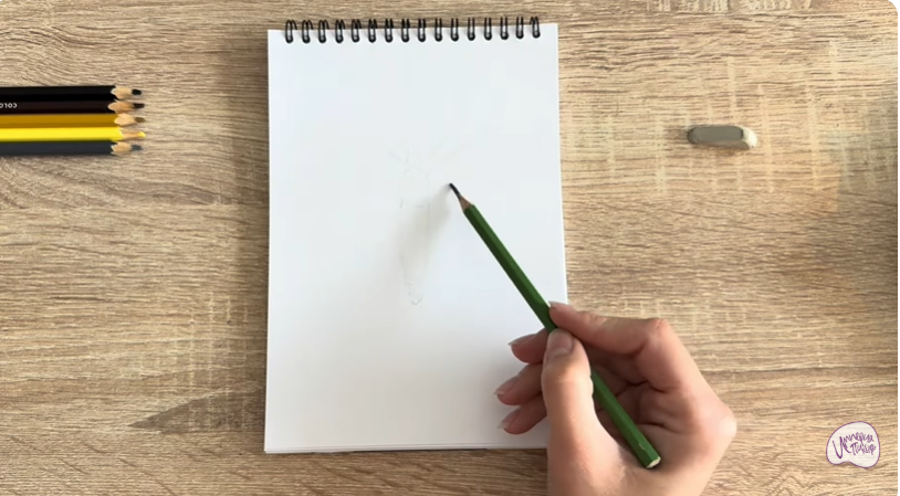 Рисуем Древесница въедливая