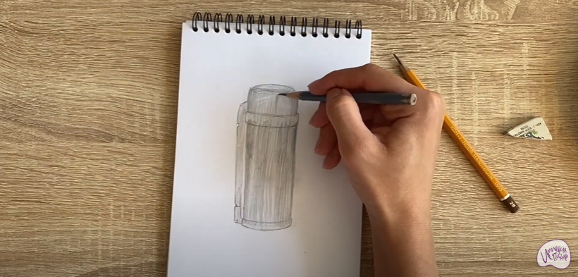 Рисуем Термос Рисуем Термос