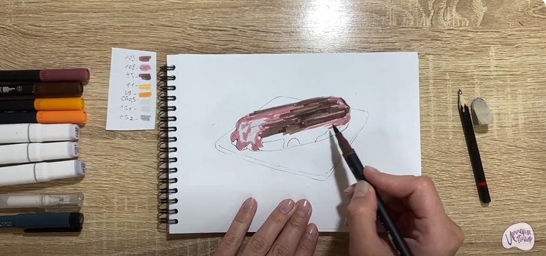 Рисуем Эклер