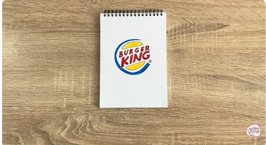 Рисуем Лого "BURGER KING"