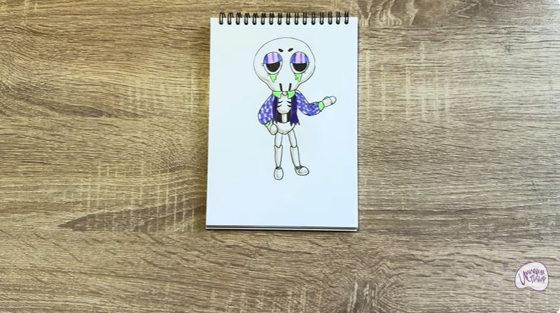 Рисуем Рибекка из "Мир Денди" Рисуем Рибекка из "Мир Денди"