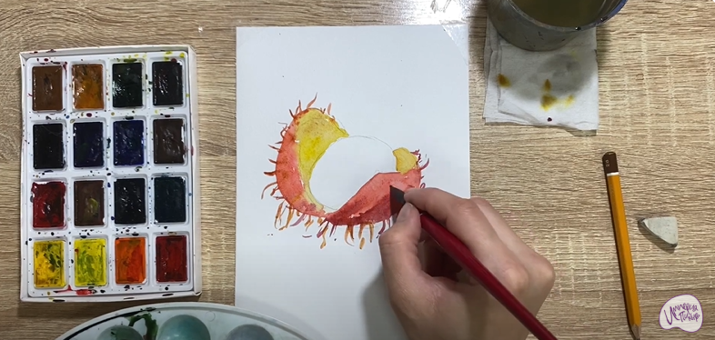 Рисуем Рамбутан