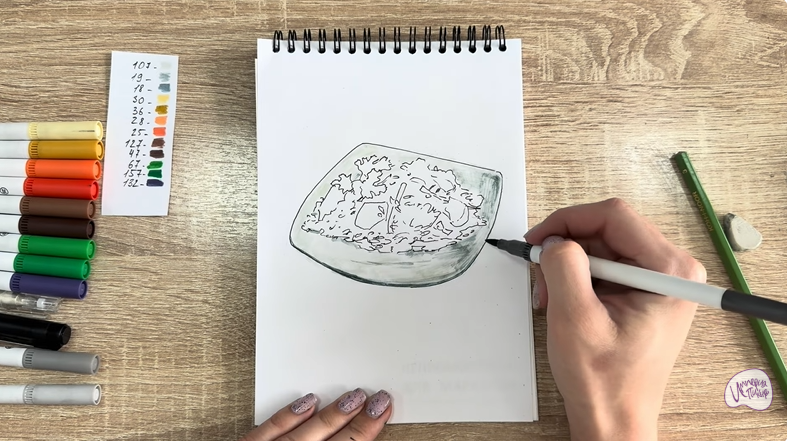 Рисуем Плов