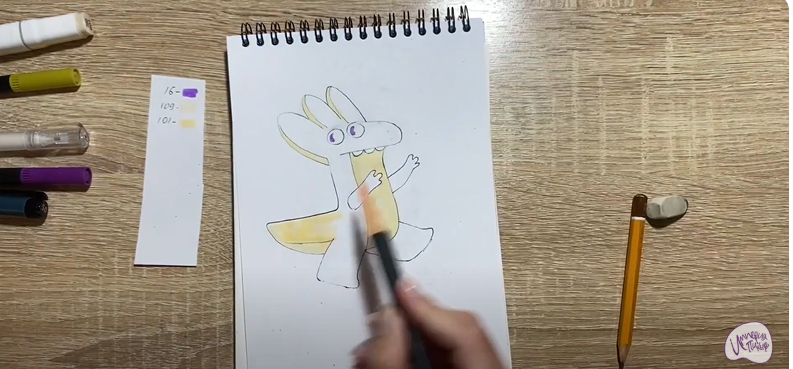 Рисуем Булкозавр из "Ум и Хрум"