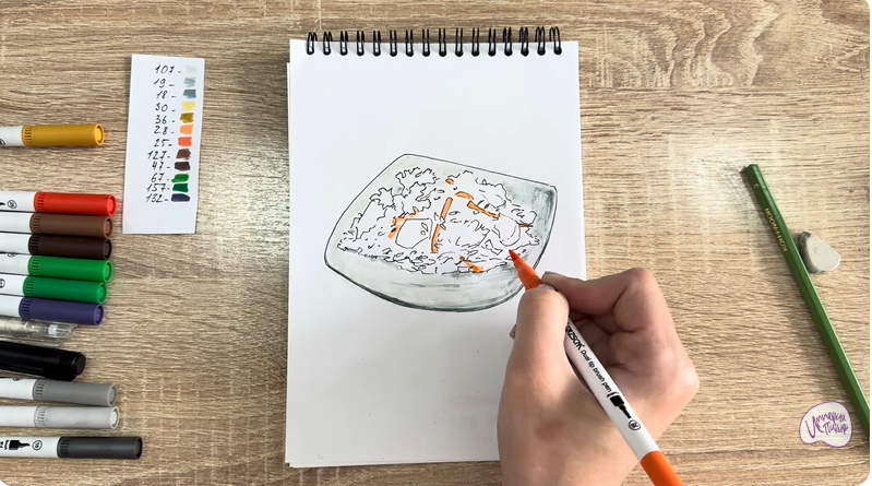 Рисуем Плов