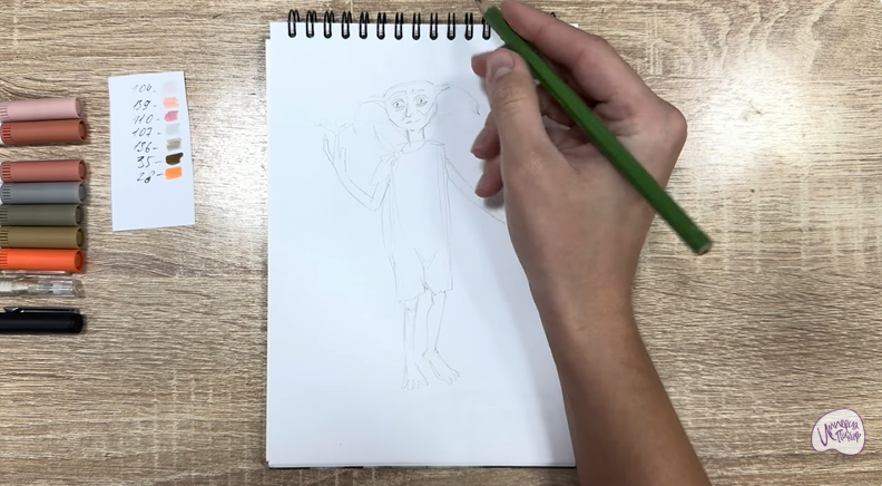 Рисуем Добби