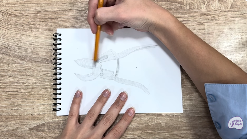 Рисуем Секатор