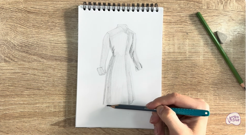 Рисуем Кафтан