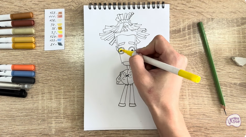 Рисуем Баквит из "Герои Энвелла"