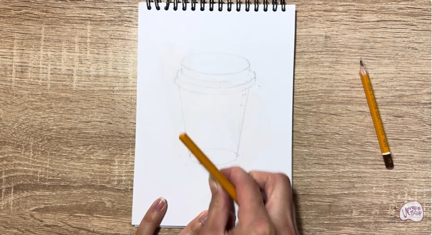 Рисуем Кофейный стакан