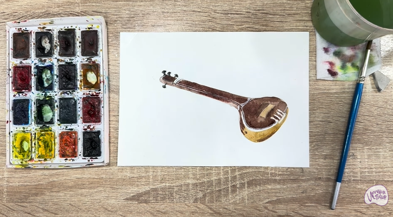 Рисуем Ситар