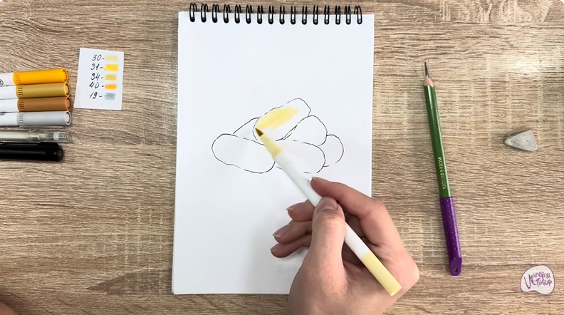 Рисуем Кукурузные палочки