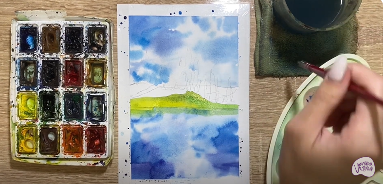 Рисуем Зеркальное отражение