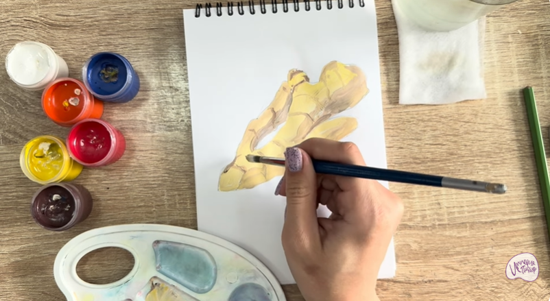 Рисуем Имбирь