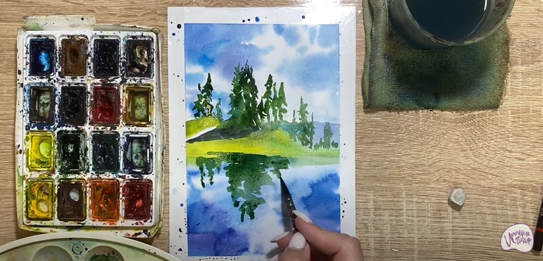 Рисуем Зеркальное отражение