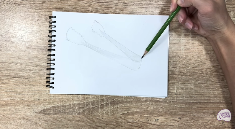 Рисуем Щипцы для льда