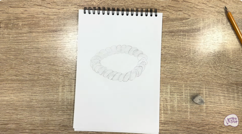 Рисуем Резинка-пружинка