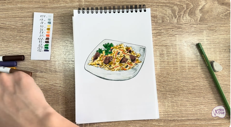 Рисуем Плов