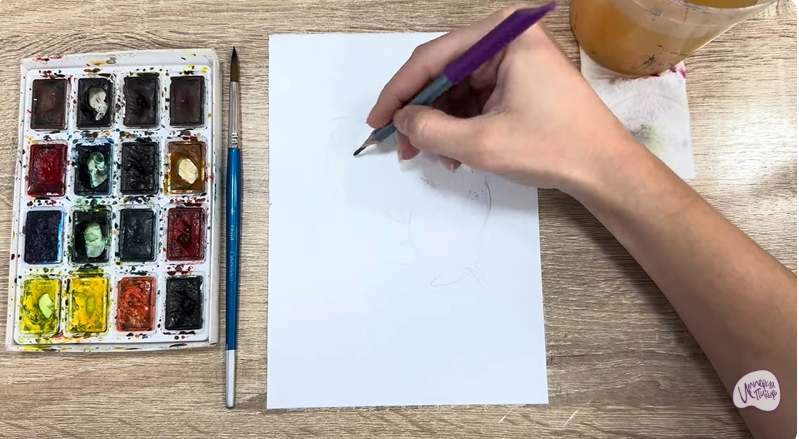 Рисуем Хойя