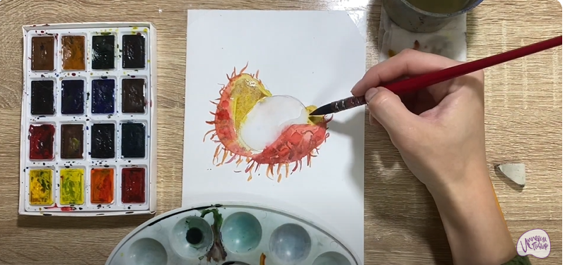 Рисуем Рамбутан