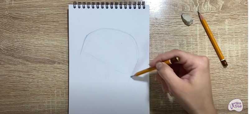 Рисуем Шапочка для бассейна