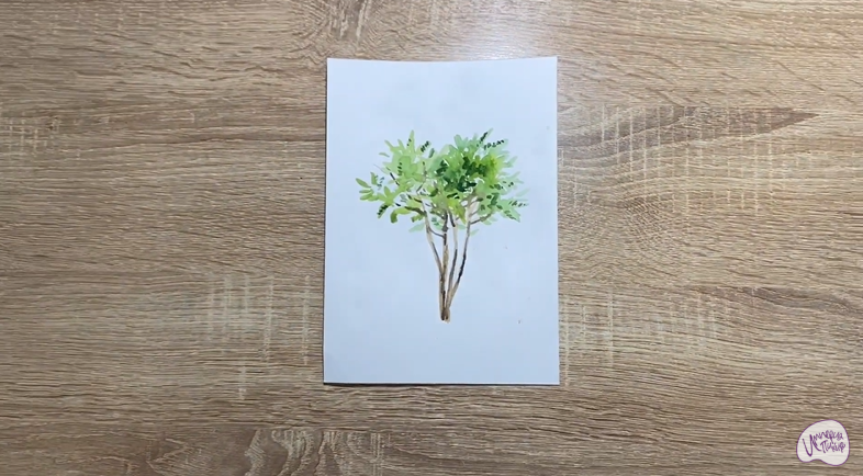 Рисуем Айлант
