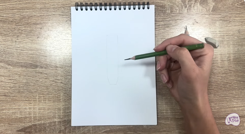 Рисуем Держатель для ручки