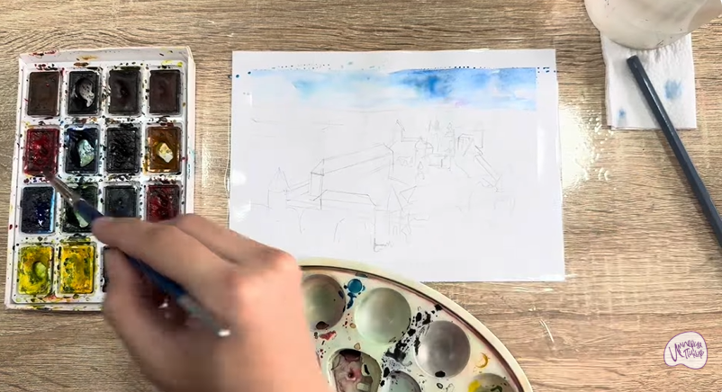 Рисуем Звенигород