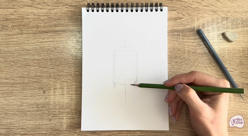 Рисуем Газовый баллон