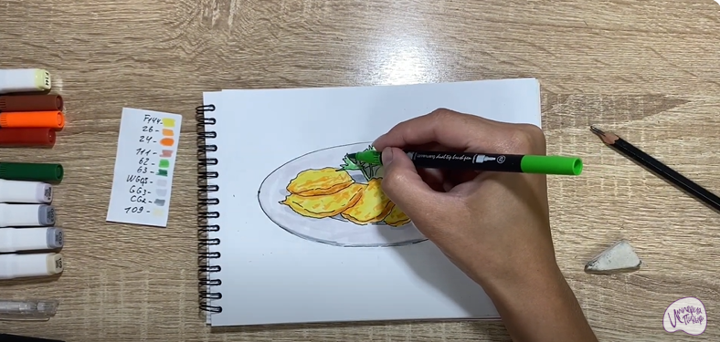 Рисуем Драники