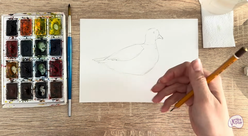 Рисуем Пискулька