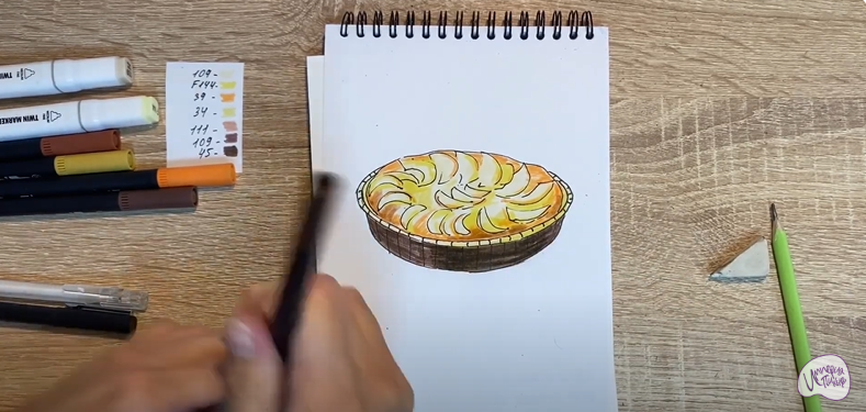 Рисуем Шарлотка