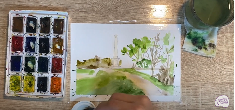 Рисуем Великие Луки