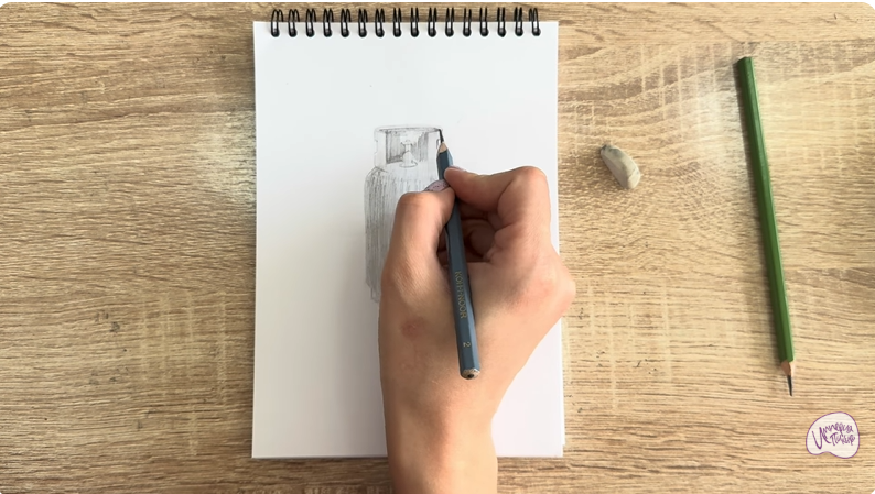 Рисуем Газовый баллон