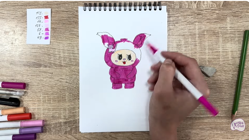 Рисуем Йокими