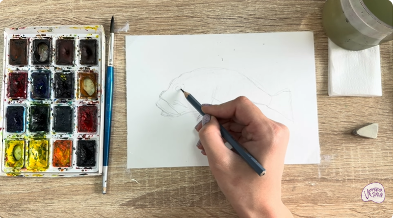 Рисуем Скорпена